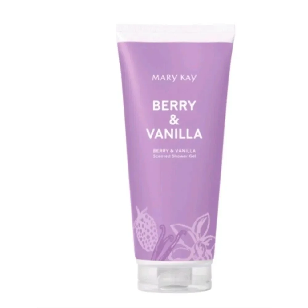 NIB Mary Kay Berry & Vanilla Scented Shower Gel - Purple 6.7 oz/200ml